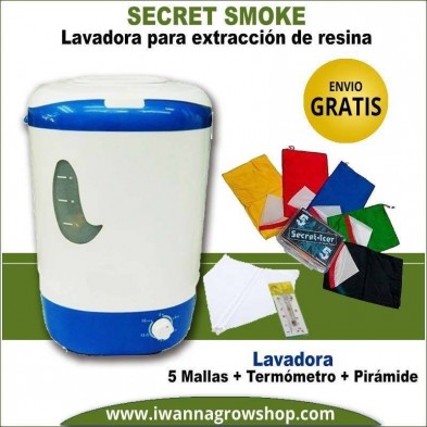 Lavadora Secret Smoke 5 mallas