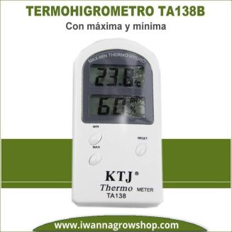 Termohigrometro digital Max/Min TA138B