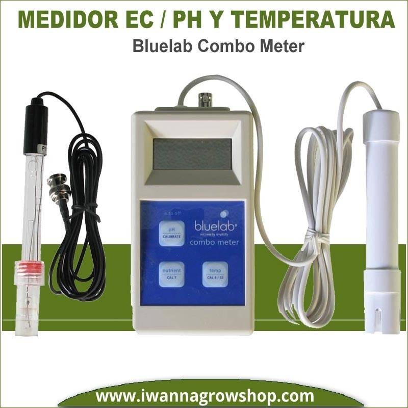 Bluelab Combo Meter – Medidor EC, PH y temperatura