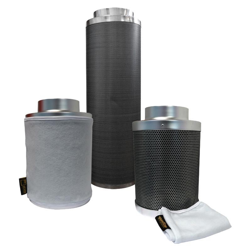 Filtro Carbón Pure Filter 100/200 300 m3/h 