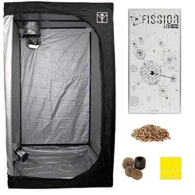 Kit de cultivo LED 80x80 Básico 240w