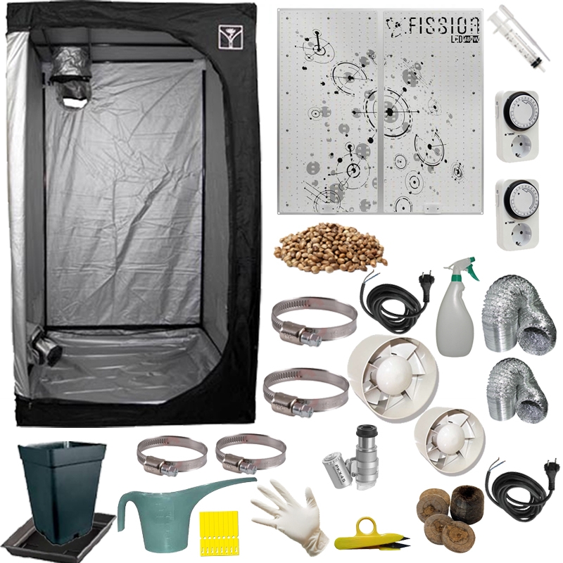 Kit de cultivo LED 100x100/120x120 Semicompleto 300w