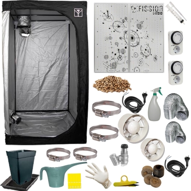 Kit de cultivo LED 100x100/120x120 Semicompleto 300w