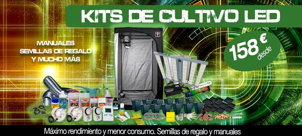 kits de cultivo led
