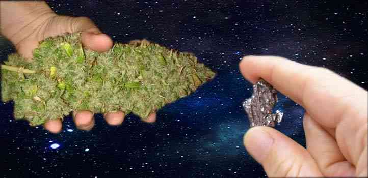 Marihuana Extraterrestre. La Nasa descubre THC en un trozo de meteorito