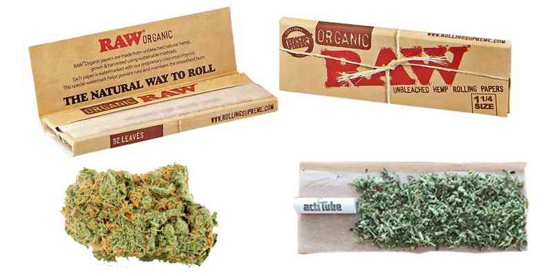 fumar maria sin tabaco con papel organico