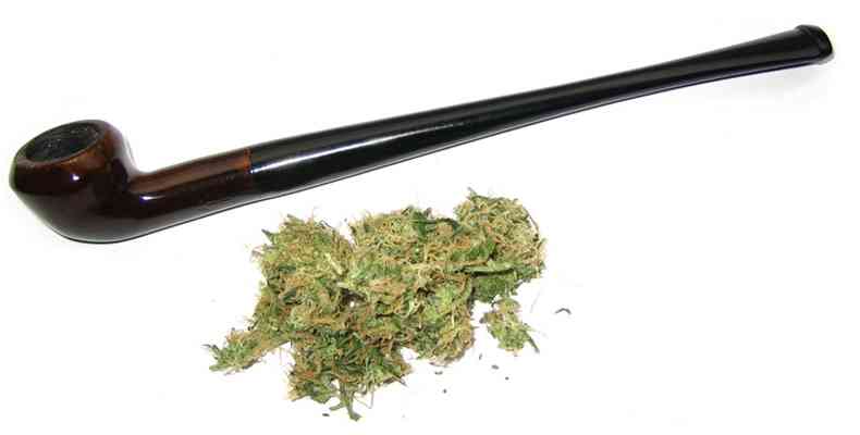 fumar marihuana sin tabco en pipa