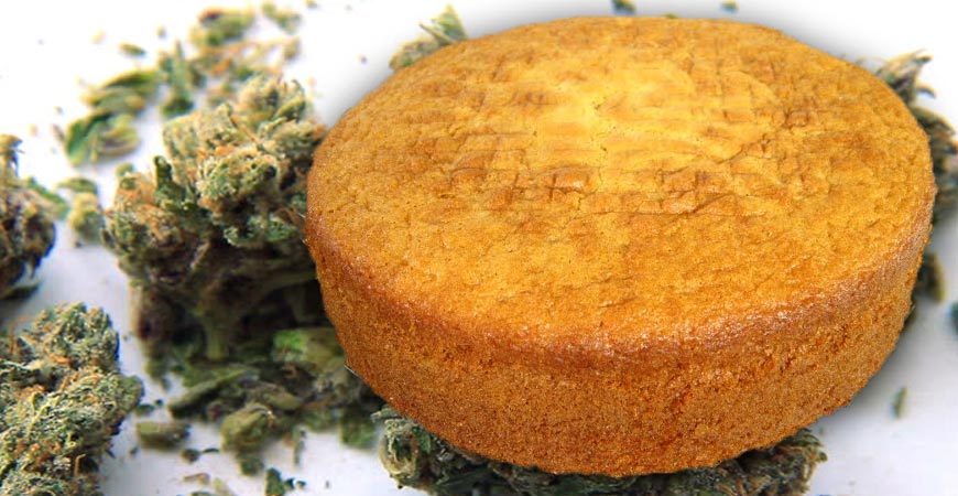 bizcocho de marihuana