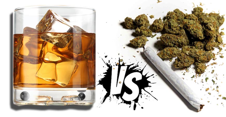 marihuana vs alcohol