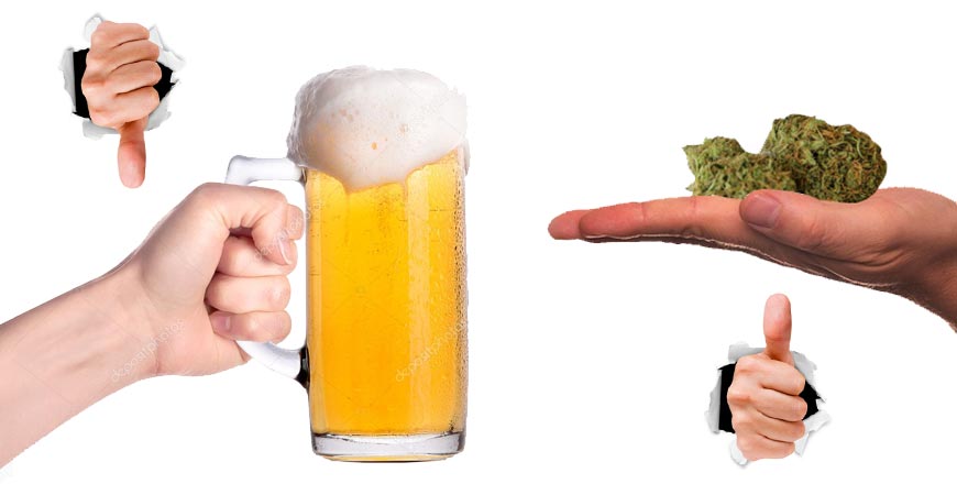 marihuana vs alcohol cual es peor