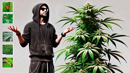 ¿Se puede consumir marihuana con plagas o enfermedades?